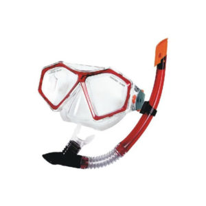 Winmax Cobia Proffessional Silicon Diving Set Red